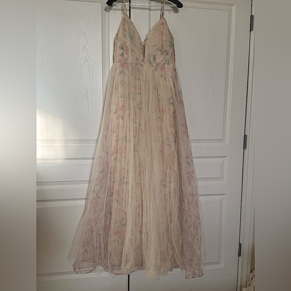 Elegant Floral Gown
